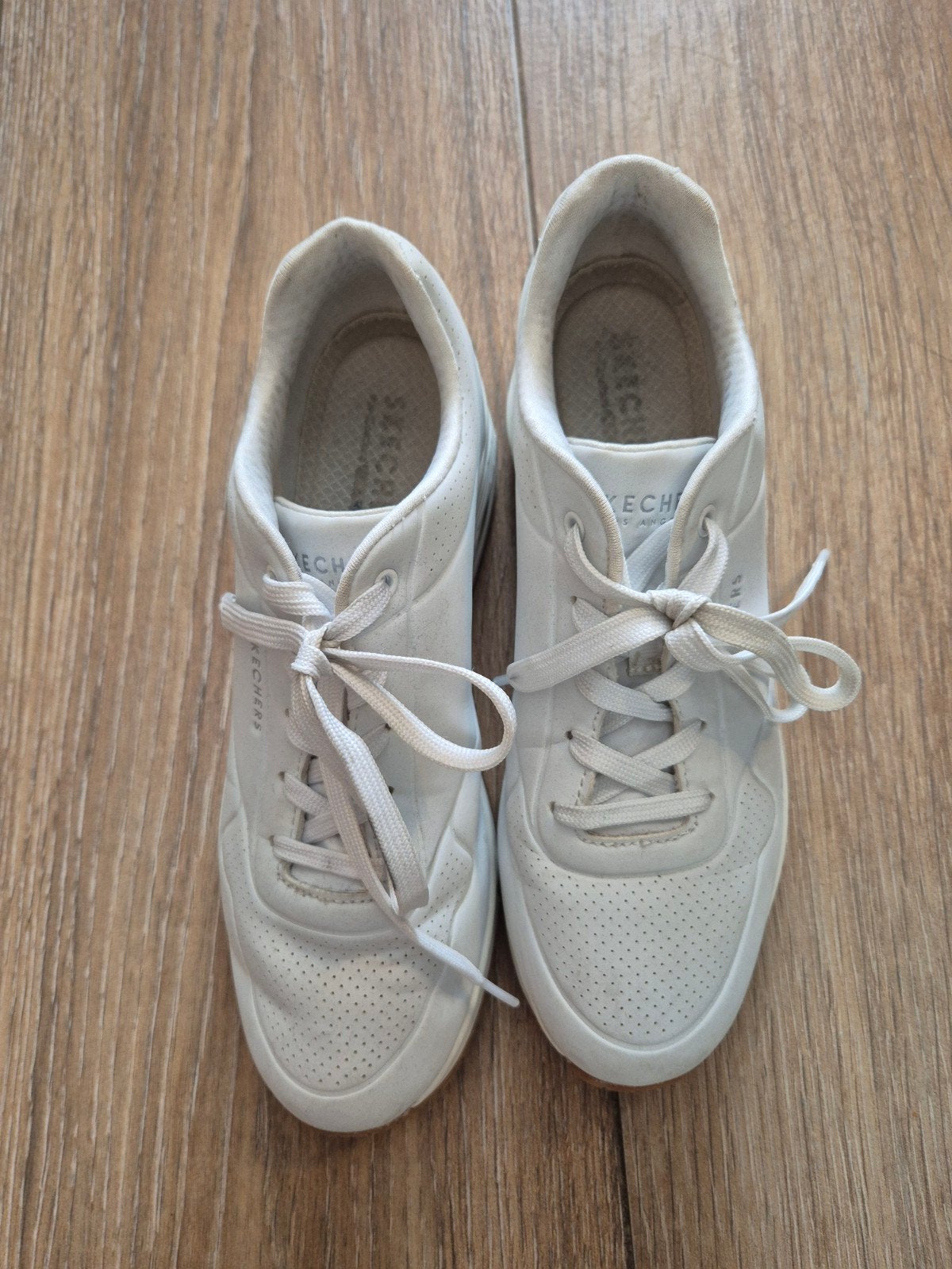skechers sketchers sneakers wit maat 40, Skechers, Wit, Ophalen of Verzenden, Sneakers of Gympen