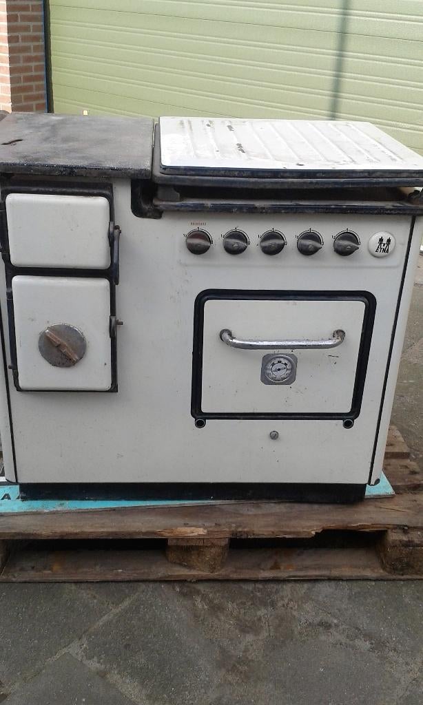 emaille kachel of gas toestel of authentiek fornuis jaren 30, Ophalen, Gebruikt