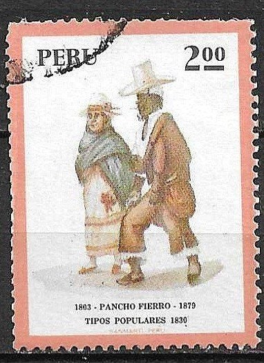 PERU, Ophalen of Verzenden, Gestempeld, Zuid-Amerika