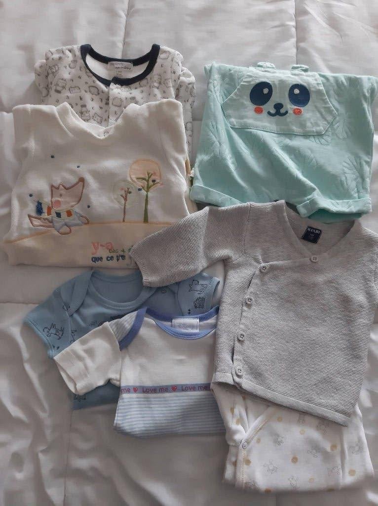 Pakket babykleding jongens Mt 50-56, Kinderen en Baby's, Babykleding | Baby-kledingpakketten, Ophalen of Verzenden, Zo goed als nieuw