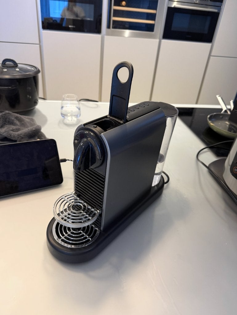 Nespresso CitiZ Platinum Magimix, 4 tot 10 kopjes, Ophalen, Zo goed als nieuw, Espresso apparaat