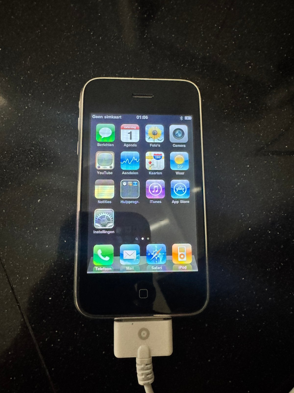 iPhone 3G - 16GB Zwart, 16 GB, Zwart, Ophalen of Verzenden, Zo goed als nieuw