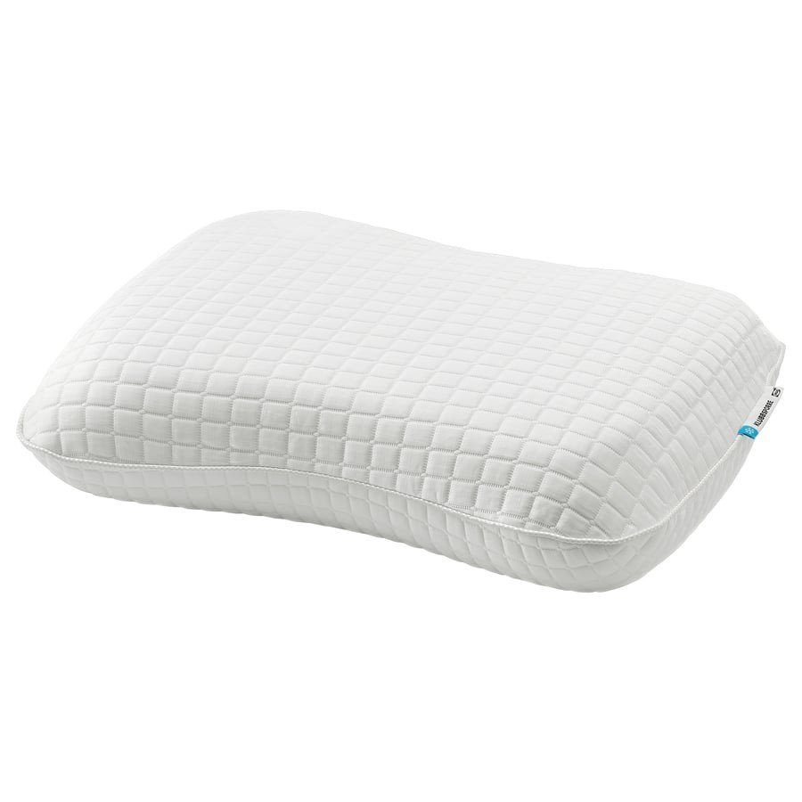 IKEA KLUBBSPORRE Ergonomisch kussen, zij-/rugslaper, Eenpersoons, Wit, Ophalen of Verzenden, Zo goed als nieuw