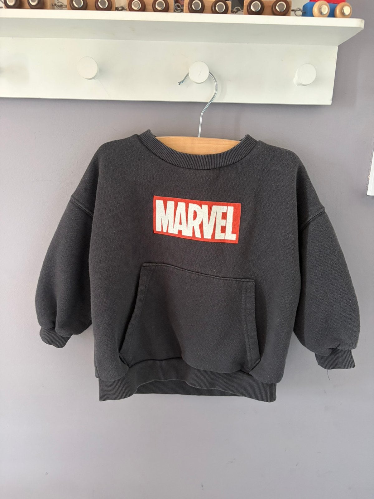 Zara trui maat 92 marvel, Ophalen, Zo goed als nieuw, Jongen, Trui of Vest