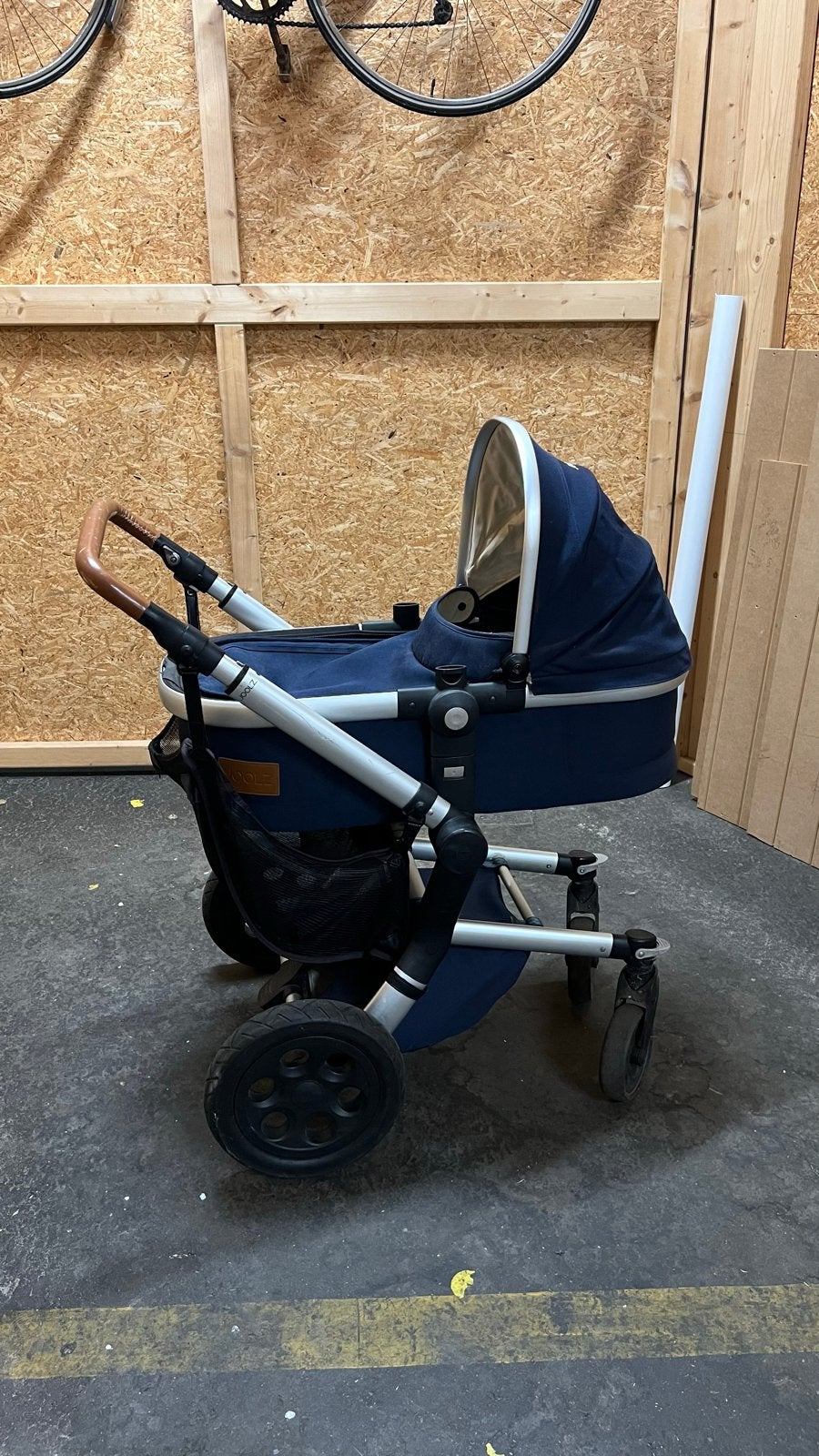 Joolz Geo 3-in-1 Kinderwagen Navy - Reiswieg + Zitje, Gebruikt, Combiwagen, Met reiswieg, Ophalen