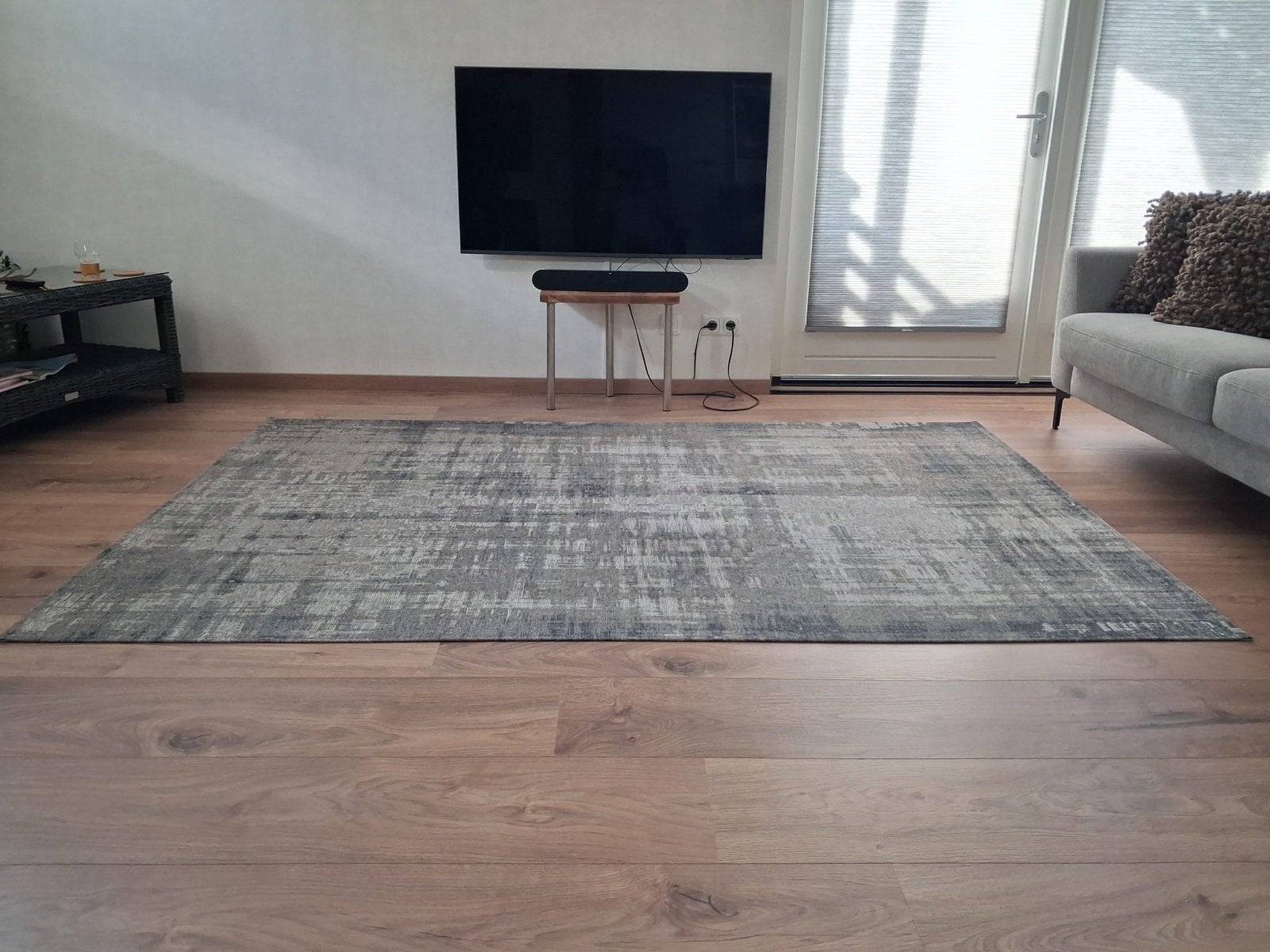 Prachtig grijs karpet, zo goed als nieuw (250x160cm), Ophalen, 150 tot 200 cm, 200 cm of meer, Zo goed als nieuw