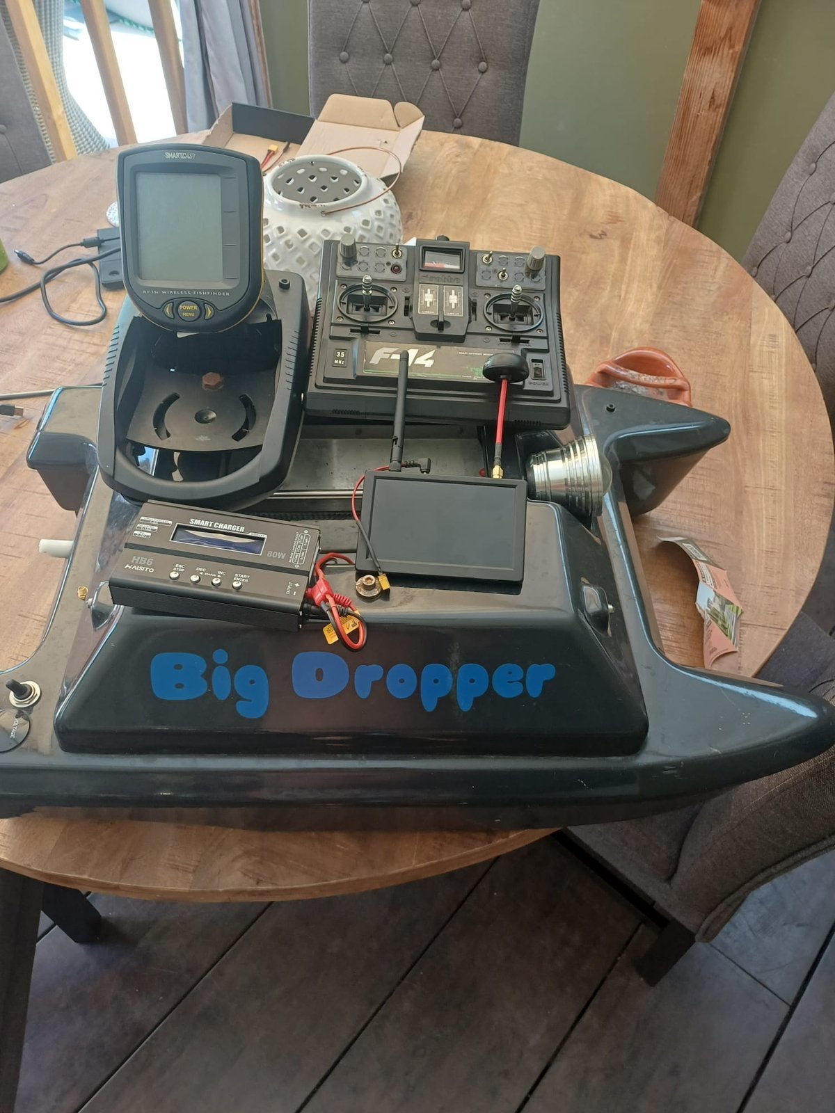 Big dropper voerboot, Ophalen, Zo goed als nieuw, Overige typen