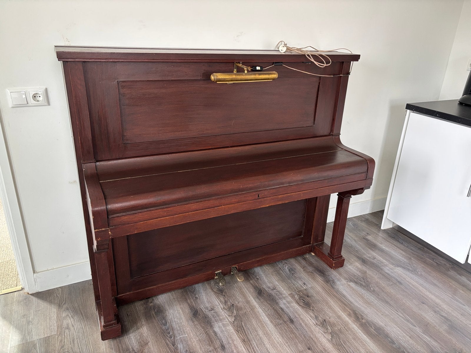 Neumeyer Piano - Klassiek model, Ophalen, Gebruikt, Bruin, Piano