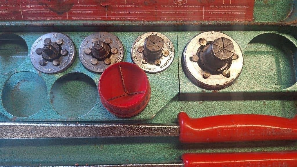 Rothenberger Optromptang optromt set metrisch optromper, ., Ophalen of Verzenden, Zo goed als nieuw, .