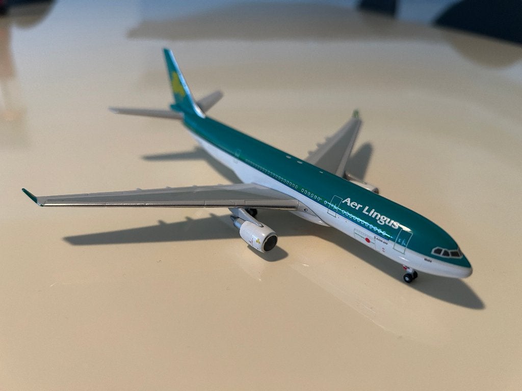 Aer Lingus Airbus A330-200 - Gemini - 1:400, Ophalen of Verzenden, Zo goed als nieuw, Schaalmodel