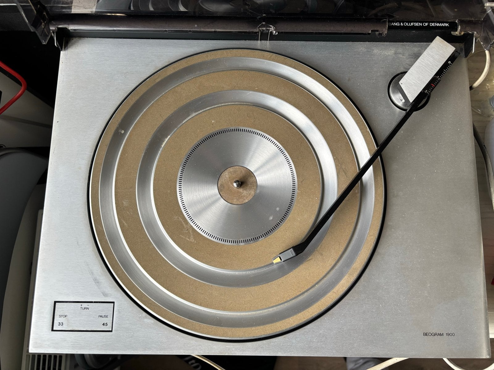 Bang & Olufsen Beogram 1900 Platenspeler, Gebruikt, Automatisch, Platenspeler, Ophalen