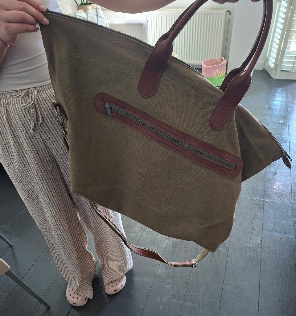 reistas Italiaans, Sieraden, Tassen en Uiterlijk, Tassen | Reistassen en Weekendtassen, 30 cm of meer, Ophalen of Verzenden, Zo goed als nieuw