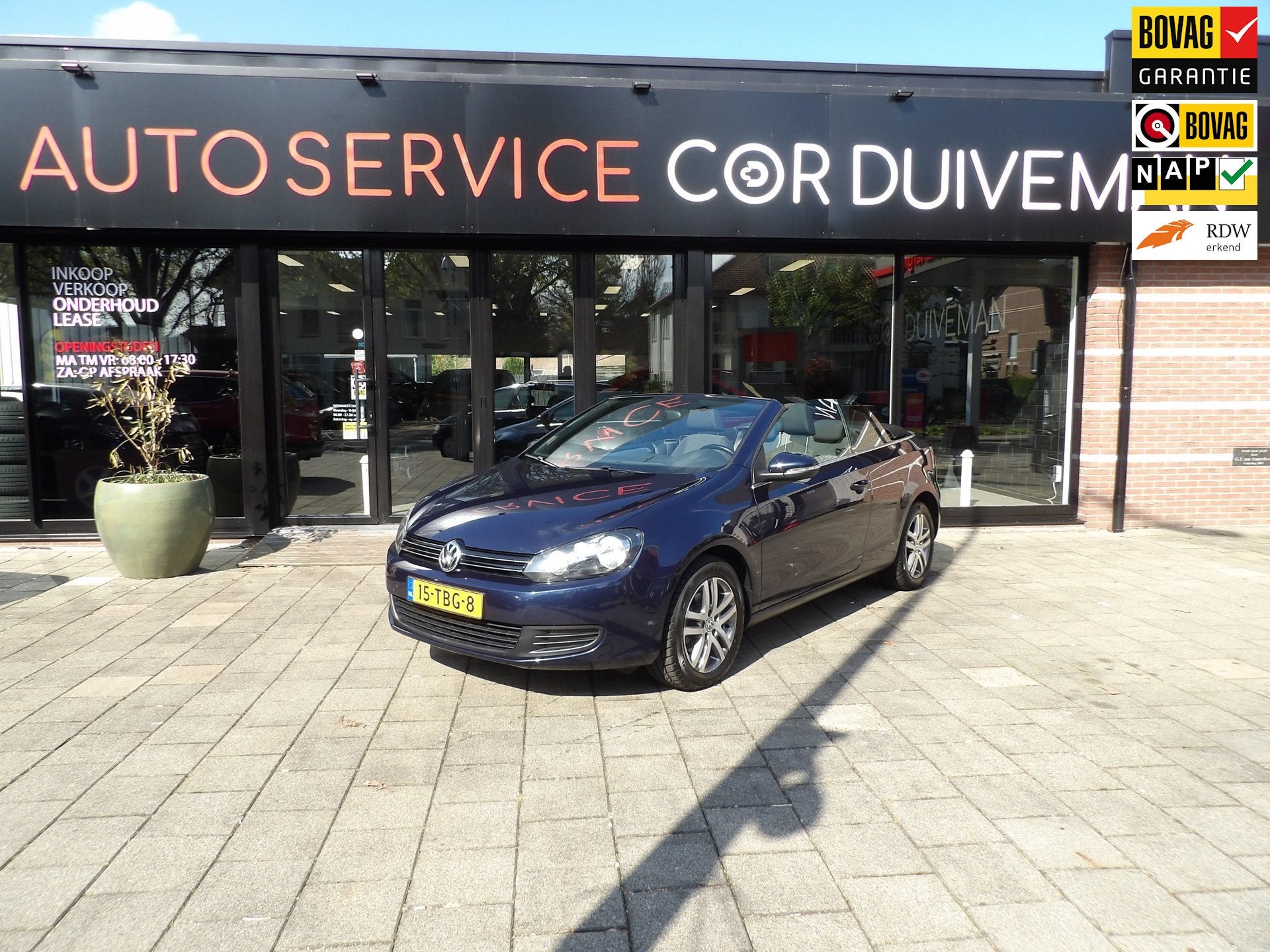Volkswagen Golf Cabriolet 1.2 TSI BlueMotion MOOIE ONDERHOUD, Auto's, Stof, Zwart, 4 cilinders, Cabriolet