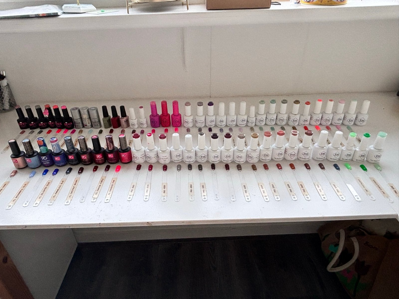 Grote collectie gellak (Florence, Kiki, Diva, Pink Gellak), Sieraden, Tassen en Uiterlijk, Uiterlijk | Lichaamsverzorging, Ophalen of Verzenden