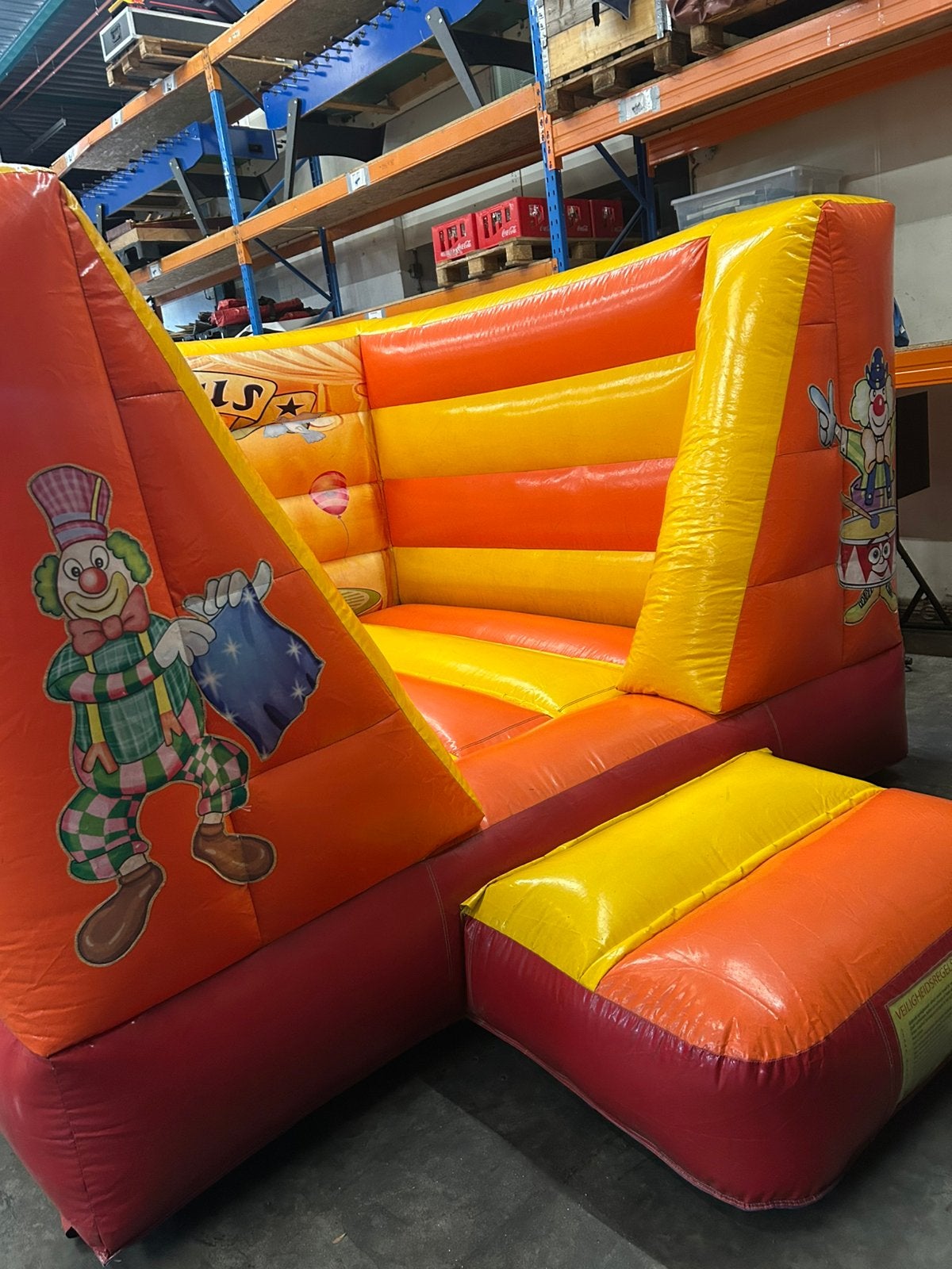 Springkussen 3x4 open zonder blower, Ophalen, Zo goed als nieuw, Overige