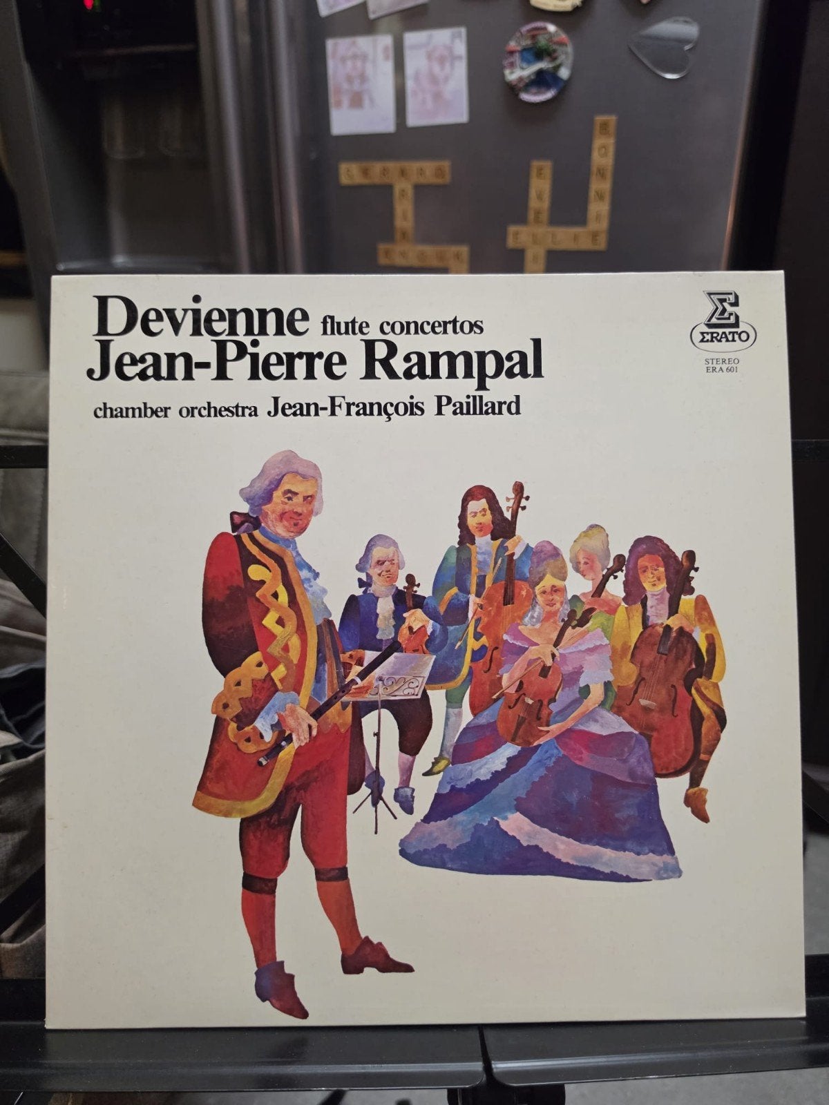 Devienne Fluitconcerten - Jean-Pierre Rampal LP, LP, Gebruikt, Overige componisten, Soloconcert