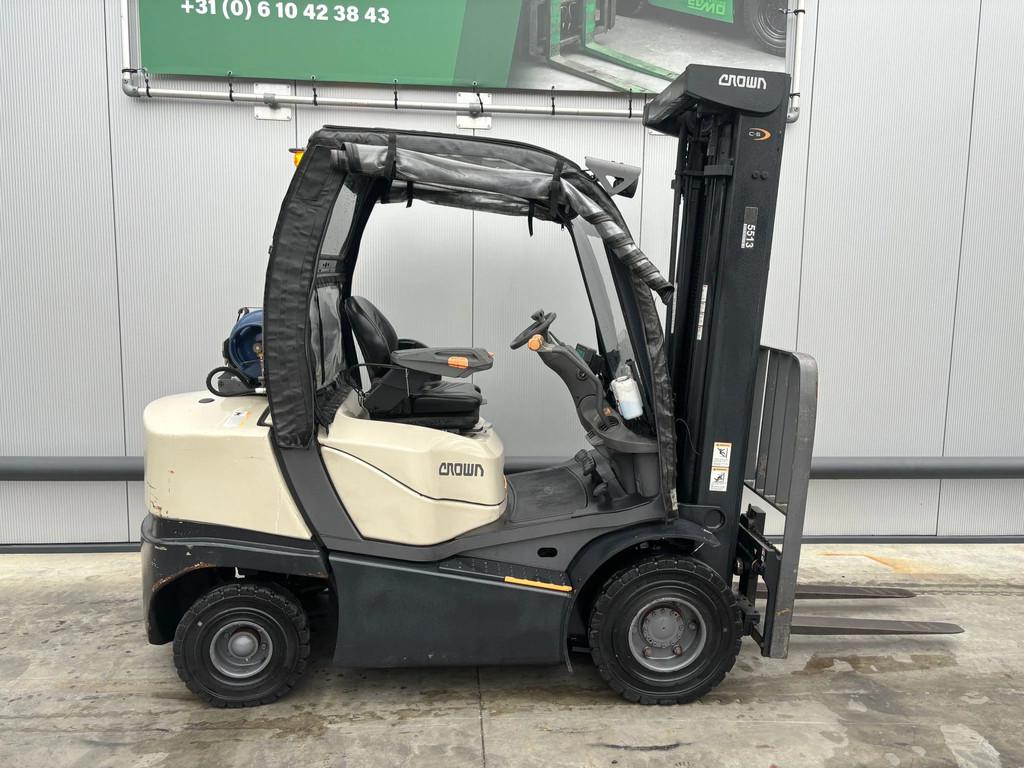 Crown 2.5 Heftruck (bj 2021), 2000 tot 3000 kg, LPG, Heftruck, Crown