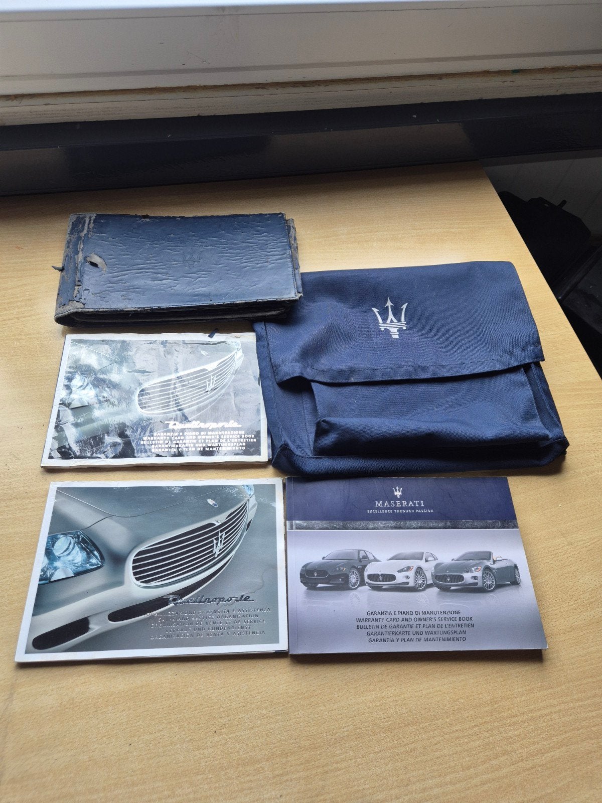Handleiding + mapjes Maserati Quattroporte V 2003-2012, Ophalen of Verzenden, Gelezen, Algemeen