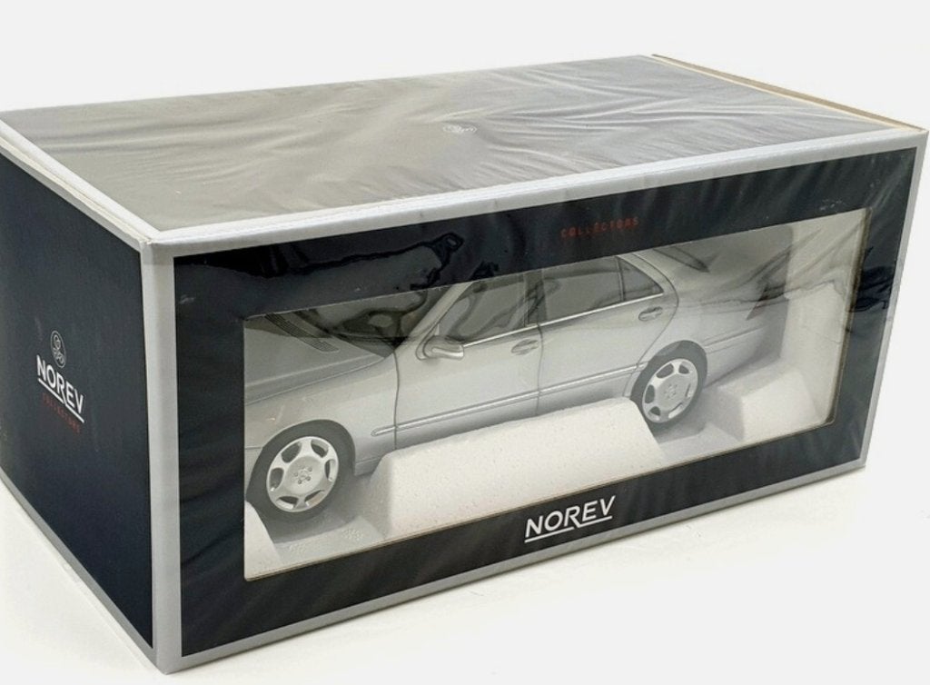 Mercedes Benz S600 1998 Zilver SCHAAL 1/18 Norev ref: 183810, Verzenden, Nieuw, Auto, Norev