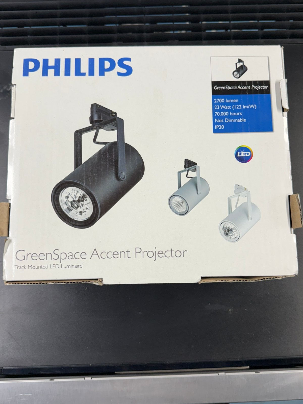 Philips LED Railspot 24W 2700 Lumen – Winkelverlichting, Ophalen of Verzenden, Zo goed als nieuw