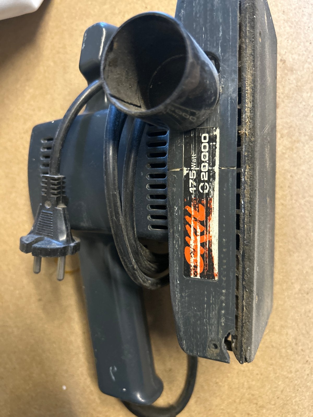 Skil Vlakschuurmachine 475 Watt, Ophalen, Gebruikt, Minder dan 600 watt, Vlakschuurmachine