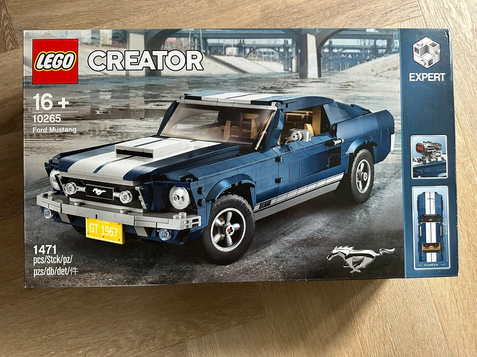 LEGO Creator Expert 10265 Ford Mustang – Nieuw & Verzegeld, Verzenden, Lego, Nieuw, Compleet