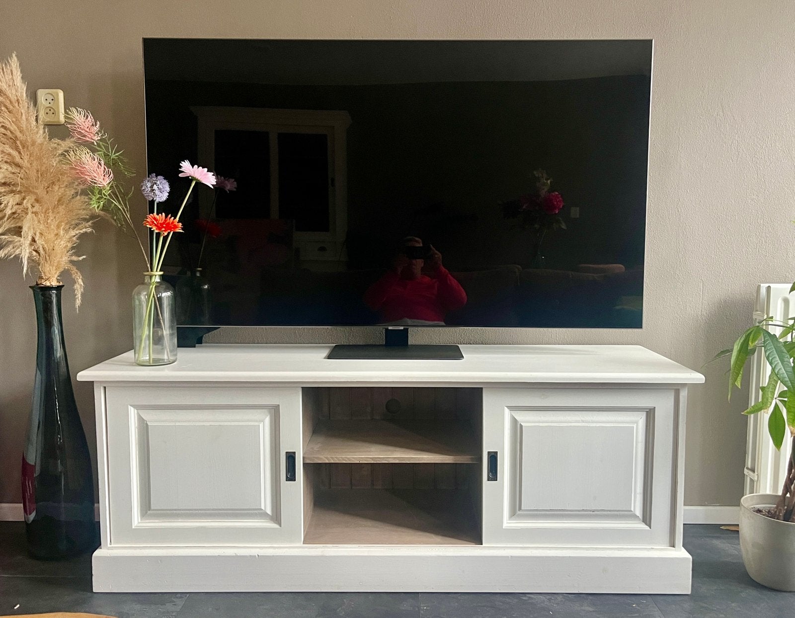 Landelijke tv kast, Ophalen, Gebruikt, 50 tot 75 cm, Minder dan 100 cm