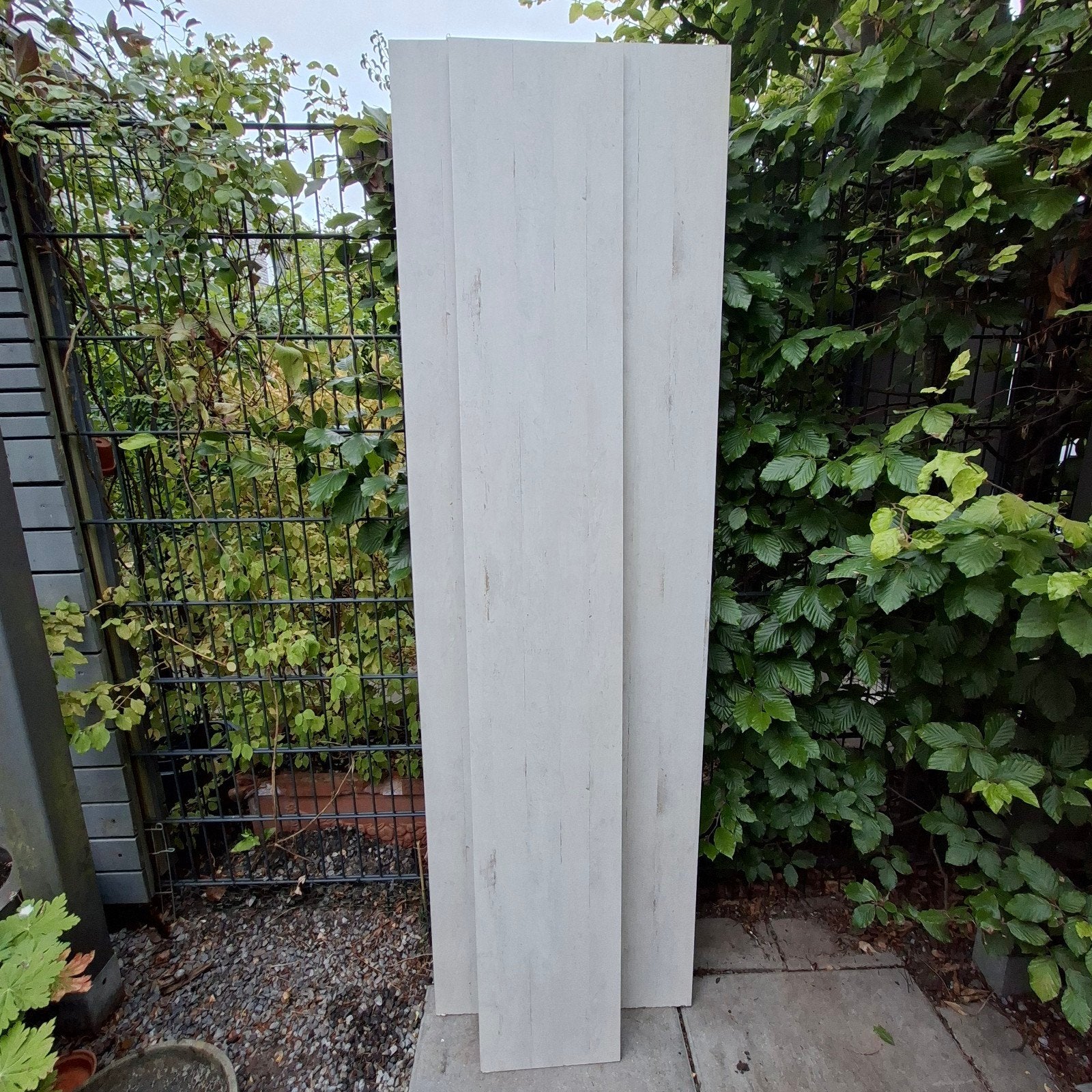 White wash look Meubelpaneel - Planken - dubbelzijdig, Ophalen, 25 tot 50 mm, Overige typen, Zo goed als nieuw