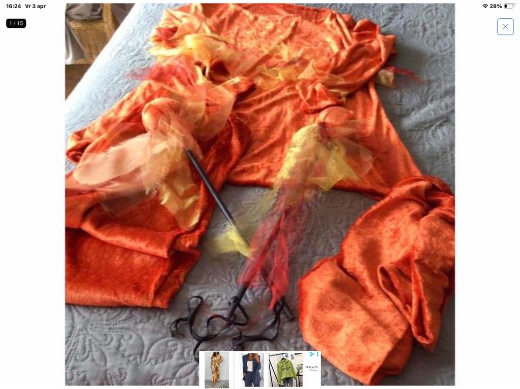 Brandweer-Vrouw Verkleedkleding 🌼 eigen ontwerp, Ophalen of Verzenden