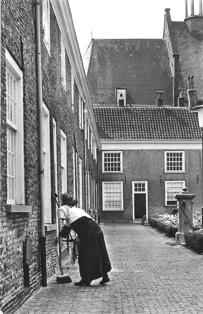 AK Breda - Het Begijnhof, Verzenden, 1960 tot 1980, Ongelopen, Noord-Brabant