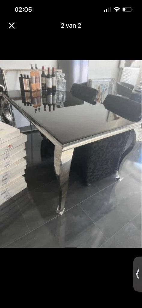 Hoogland eettafel, Ophalen, Barrock, 50 tot 100 cm, Zo goed als nieuw