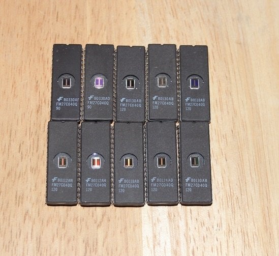 27c2001 / 27c020 EPROM's, Ophalen of Verzenden, Gebruikt