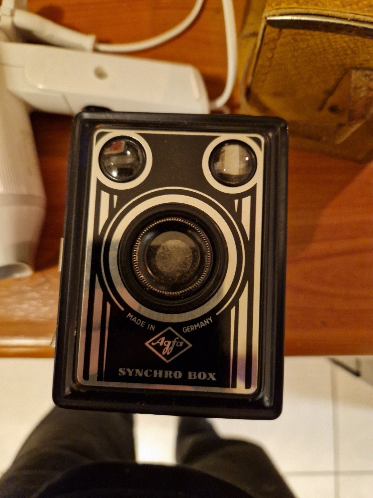 Agfa Synchro Box Camera - Vintage Fotocamera, Ophalen of Verzenden
