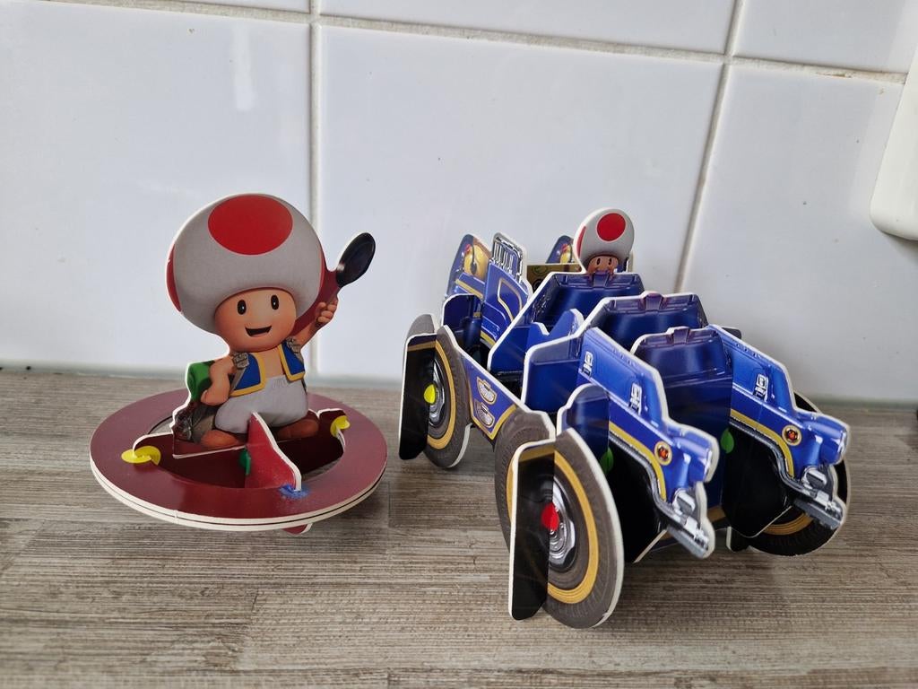 Mario en toat mc donalds happy meal speeltje, Verzamelen, Poppetjes en Figuurtjes, Ophalen of Verzenden, Zo goed als nieuw