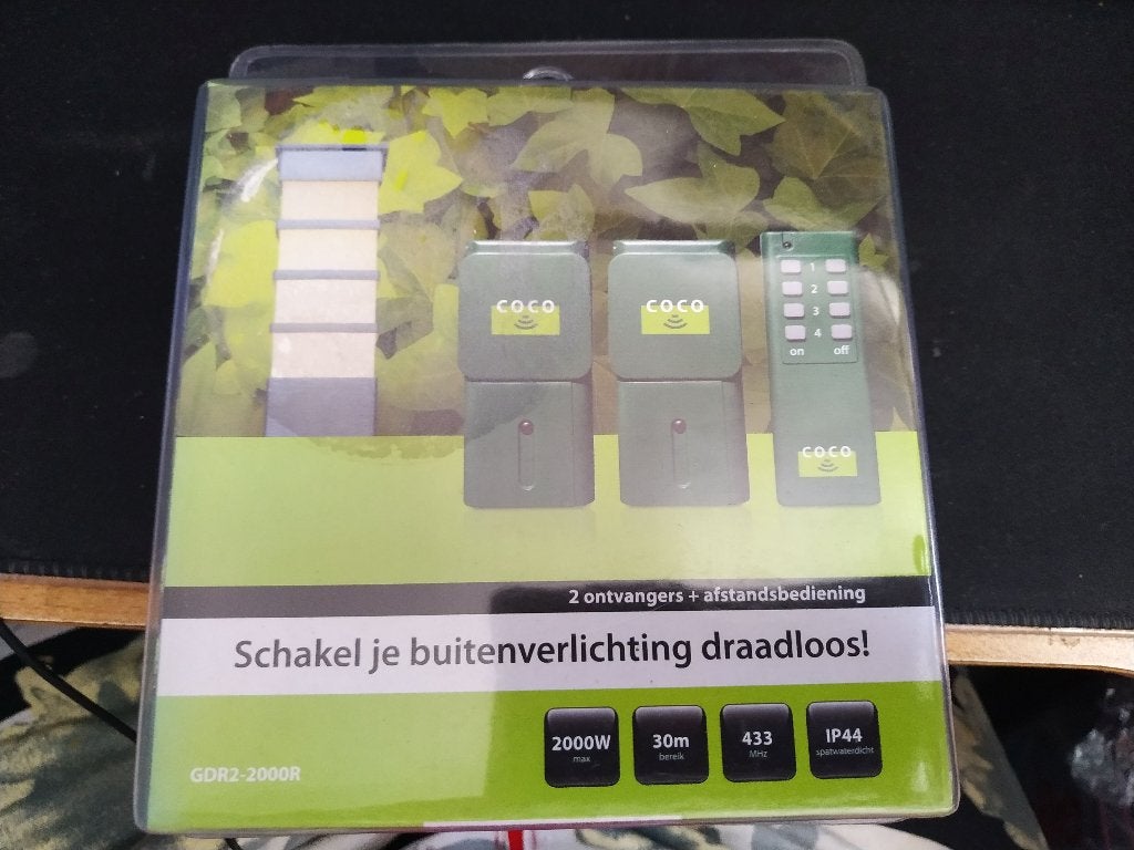 Coco stekkerdoos schakelaar met afstandsbediening, Ophalen of Verzenden, Nieuw