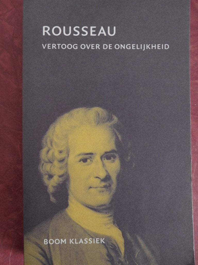 Rousseau Vertoog over de ongelijkheid, Ophalen of Verzenden, Zo goed als nieuw