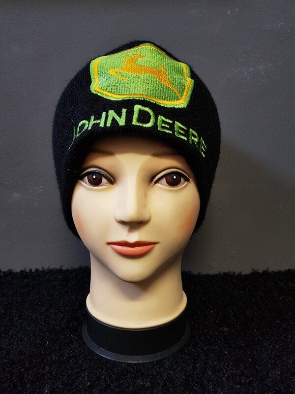 Dikke muts, mutsen, John Deere, tractor, traktor,zwart, Kleding | Heren, Ophalen of Verzenden, Nieuw, Overige maten, Muts