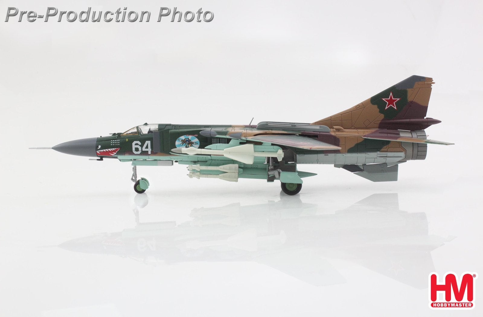 Hobby Master HA5318 | Mikoyan MIG-23MLD Flogger-K, Verzamelen, Ophalen, Schaalmodel, Nieuw, Pilot Station