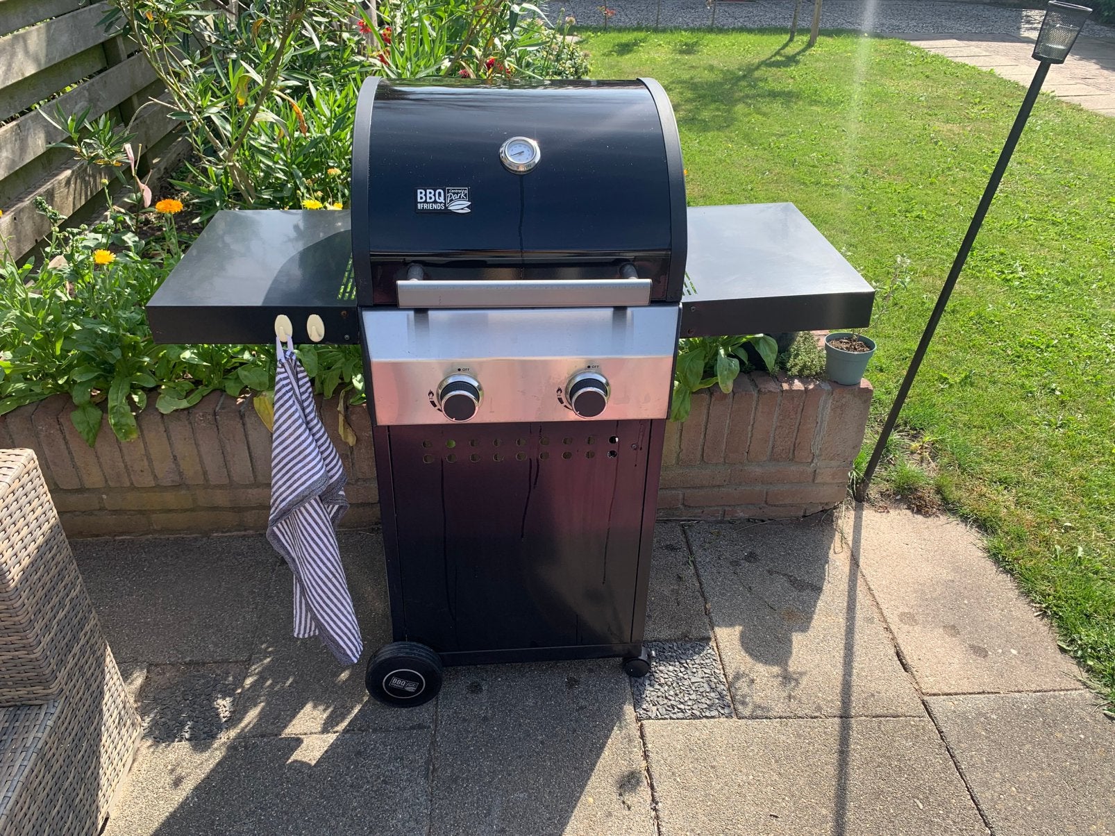 Buitenkeuken gasbbq, Ophalen, Zo goed als nieuw