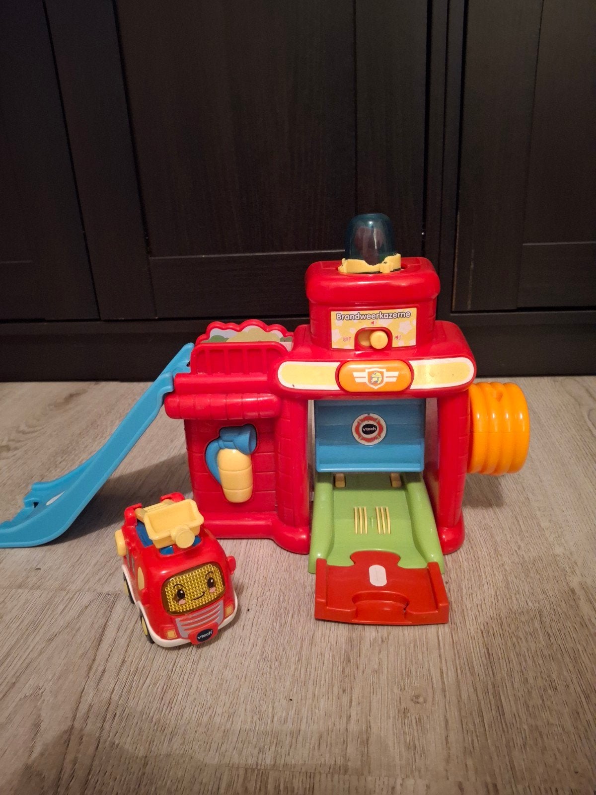 VTech Toet Toet Auto's Brandweerkazerne klein, Ophalen of Verzenden, Gebruikt, 2 tot 4 jaar