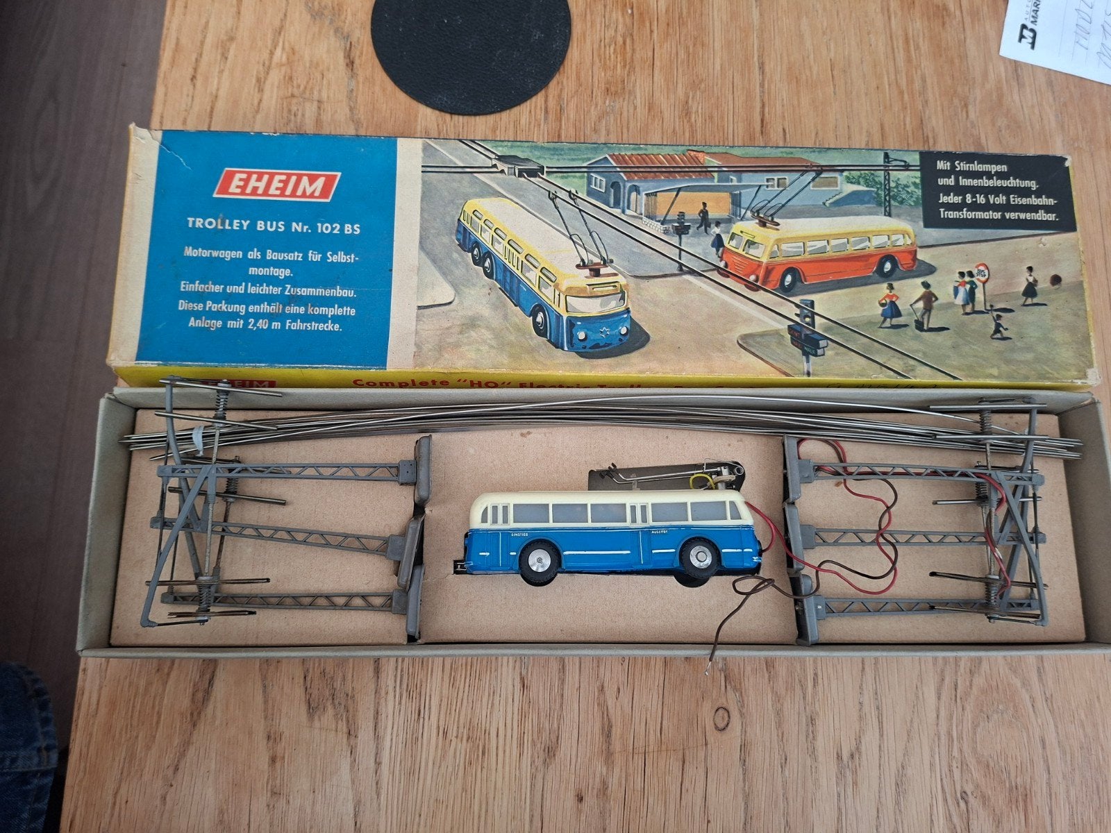 Eheim TROLLEY BUS nr 103 BS, Ophalen of Verzenden, Gebruikt, Gelijkstroom of Wisselstroom, Overige merken