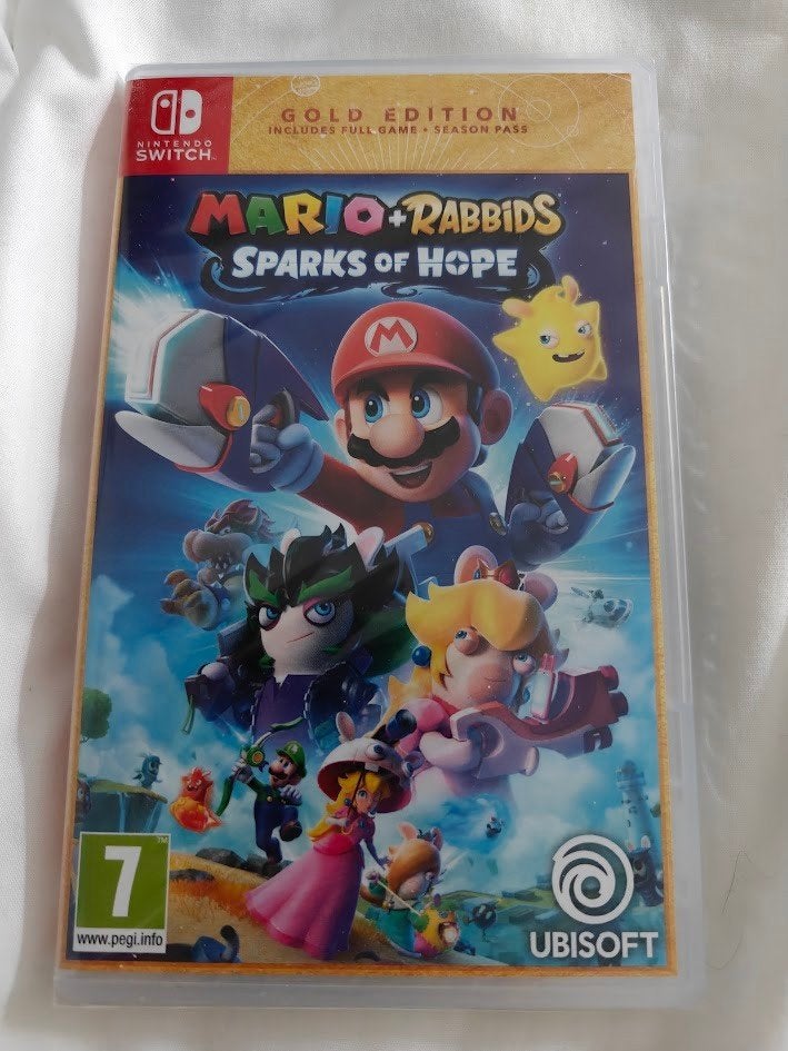 Mario + Rabbids Sparks of Hope Gold Edition Nintendo Switch, Avontuur en Actie, 1 speler, Nieuw, Ophalen of Verzenden