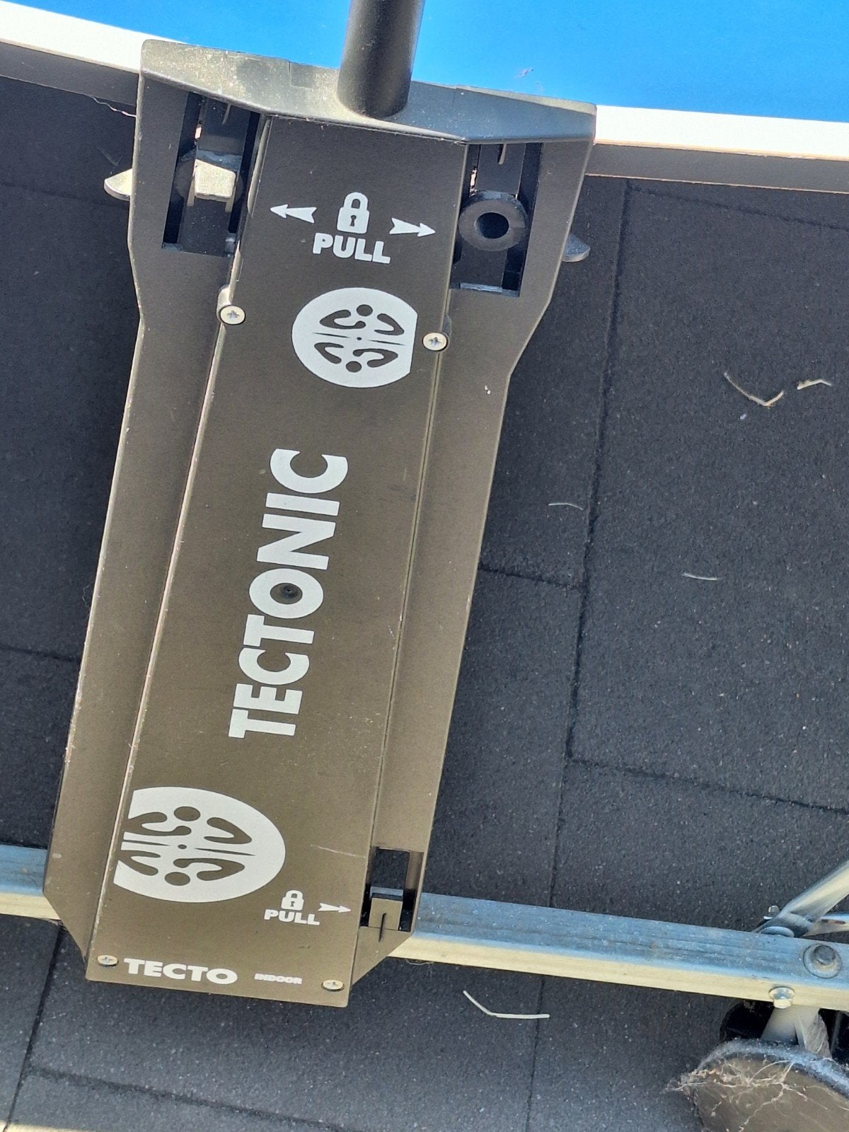 Tectonic Tafeltennis tafel met batjes en ballen, Sport en Fitness, Tafeltennis, Ophalen, Gebruikt, Tafel Indoor
