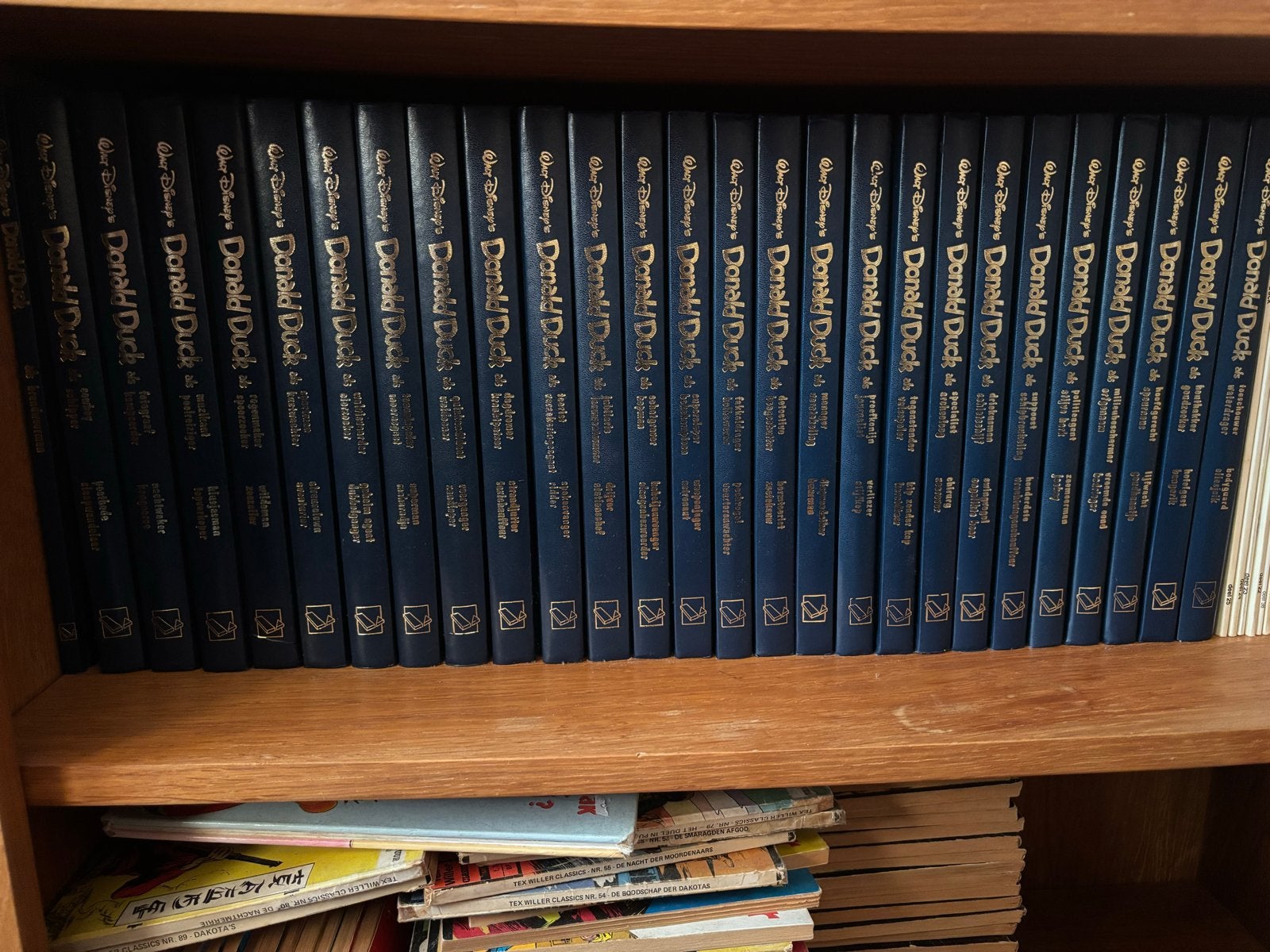 luxe Donald Duck hardcover boeken 27st(Blauwe reeks-Oberon), Complete serie of reeks, Ophalen of Verzenden, Zo goed als nieuw