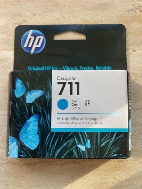 Te Koop : HP 711 cartridges, Ophalen of Verzenden, Nieuw, Cartridge, HP (ORIGINEEL)