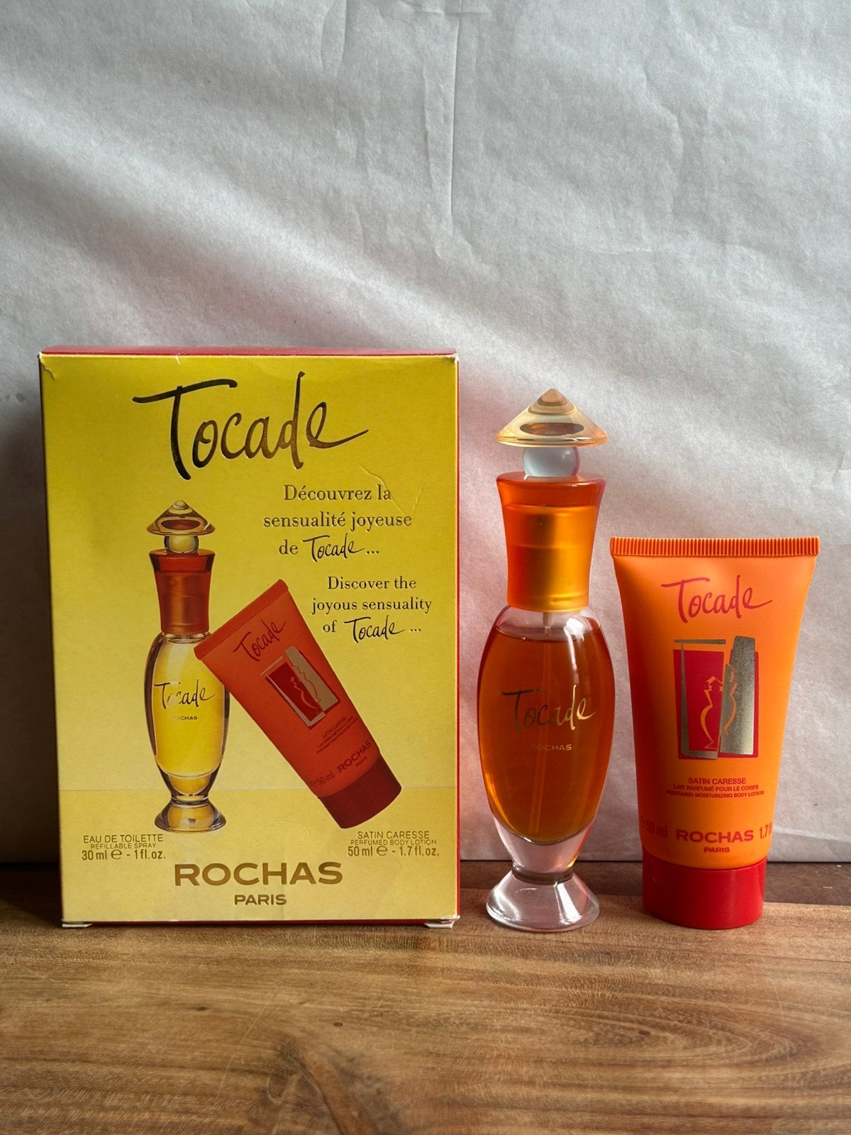 Rochas - tocade 30ml edt geschenkset vintage, Ophalen of Verzenden, Nieuw