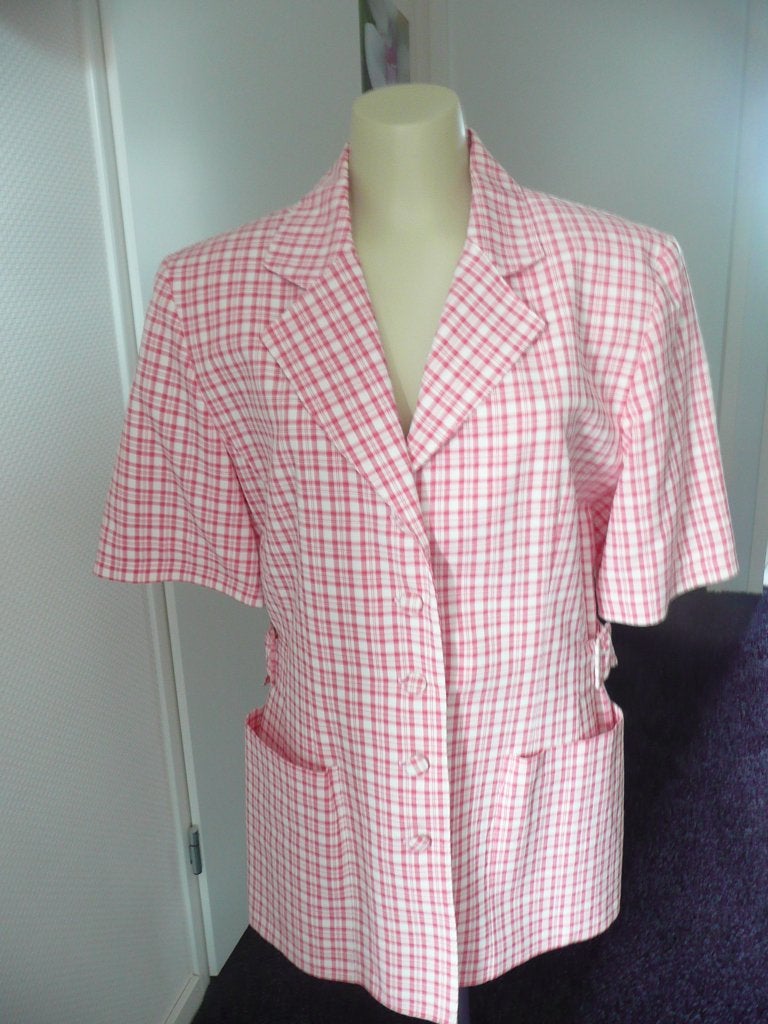 jasje dames geruit maat 38, Kleding | Dames, Maat 38/40 (M), Ophalen of Verzenden, Zo goed als nieuw, Jasje