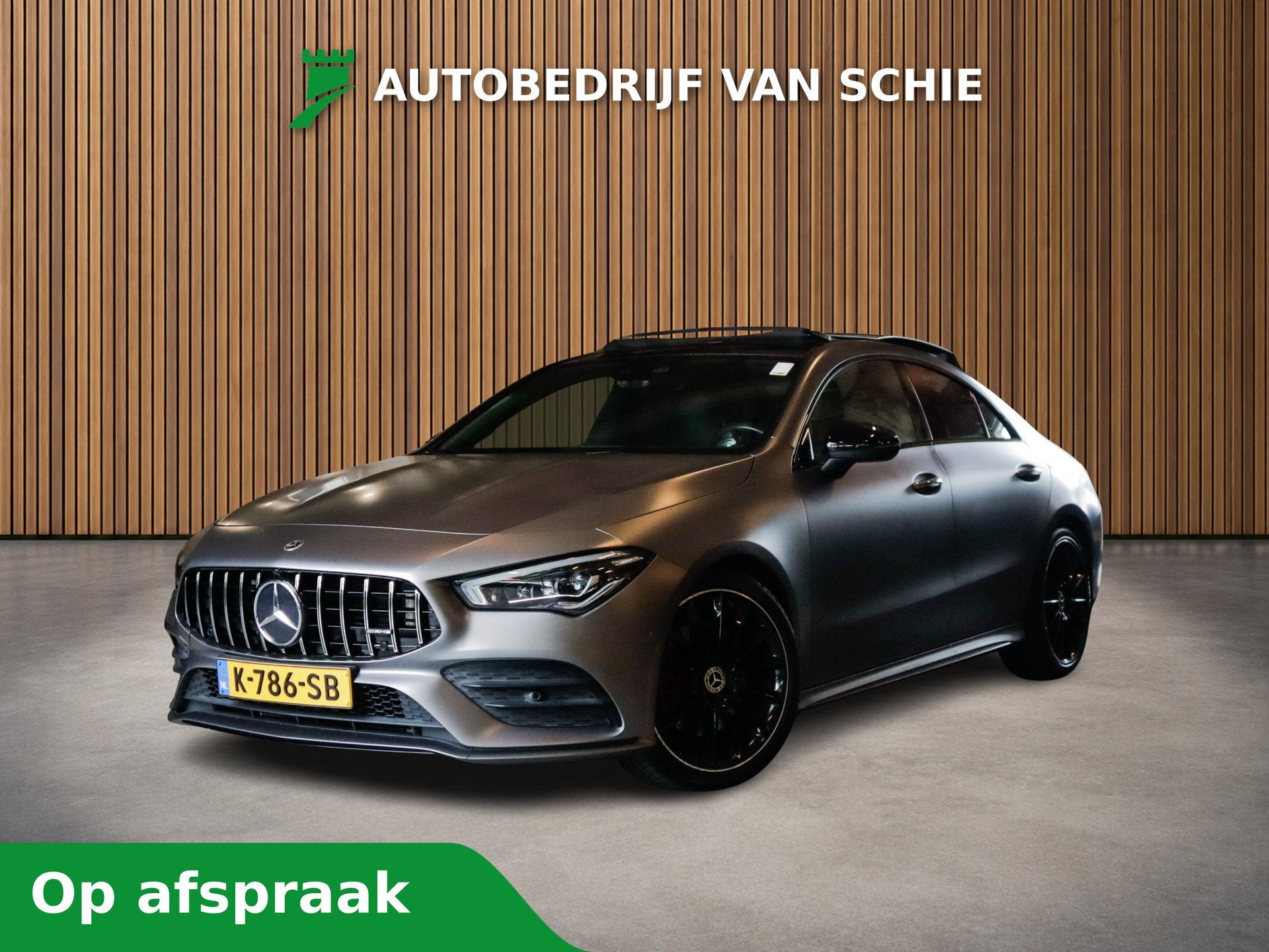 Mercedes-Benz CLA-Klasse 200 Business Solution AMG 2e-Eig. &, Auto's, Gebruikt, 4 cilinders, Origineel Nederlands, Bedrijf