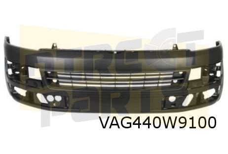 Volkswagen T5 II (10/09-7/15) 6/13- voorbumper (+/- PDC) (9B, -, -, Nieuw, Bumper