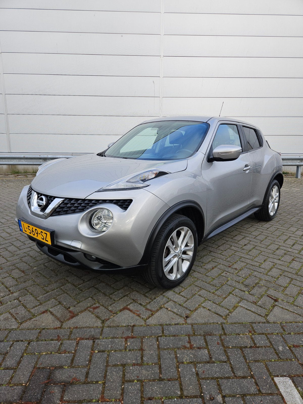Nissan Juke 1.2 Dig-t 2016 Grijs, Auto's, Voorwielaandrijving, 639 kg, 1250 kg, Euro 6